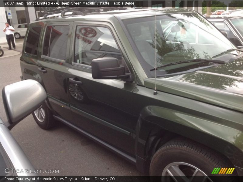 Jeep Green Metallic / Pastel Pebble Beige 2007 Jeep Patriot Limited 4x4