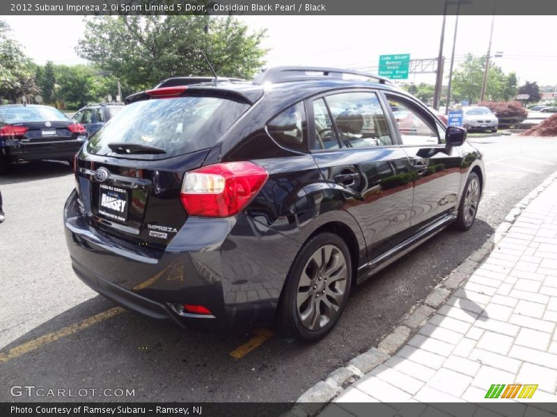 Obsidian Black Pearl / Black 2012 Subaru Impreza 2.0i Sport Limited 5 Door