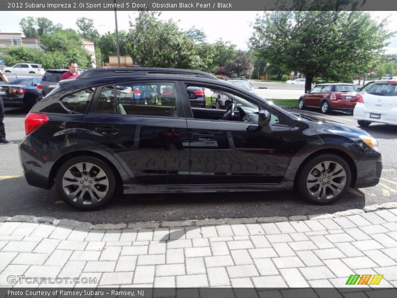 Obsidian Black Pearl / Black 2012 Subaru Impreza 2.0i Sport Limited 5 Door