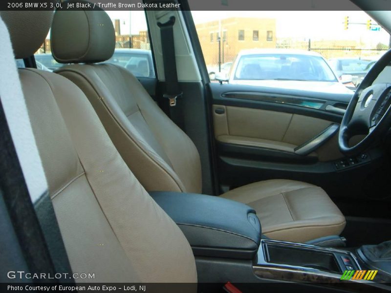 Jet Black / Truffle Brown Dakota Leather 2006 BMW X5 3.0i