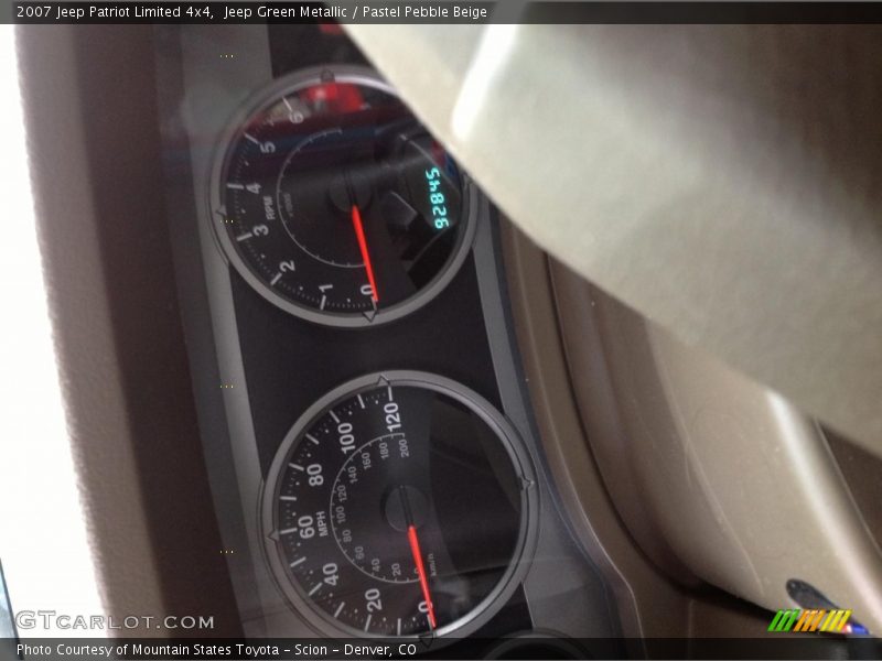 Jeep Green Metallic / Pastel Pebble Beige 2007 Jeep Patriot Limited 4x4