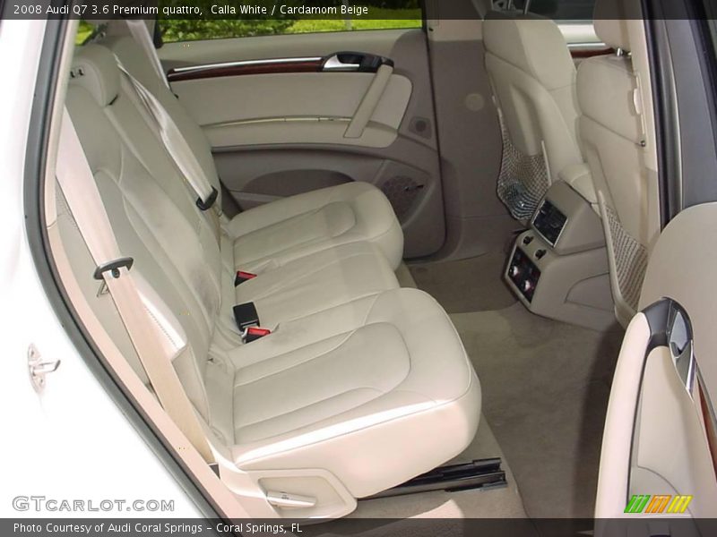 Calla White / Cardamom Beige 2008 Audi Q7 3.6 Premium quattro