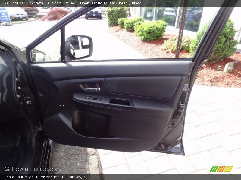Obsidian Black Pearl / Black 2012 Subaru Impreza 2.0i Sport Limited 5 Door