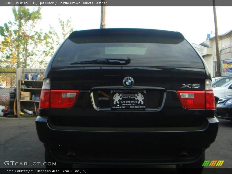 Jet Black / Truffle Brown Dakota Leather 2006 BMW X5 3.0i