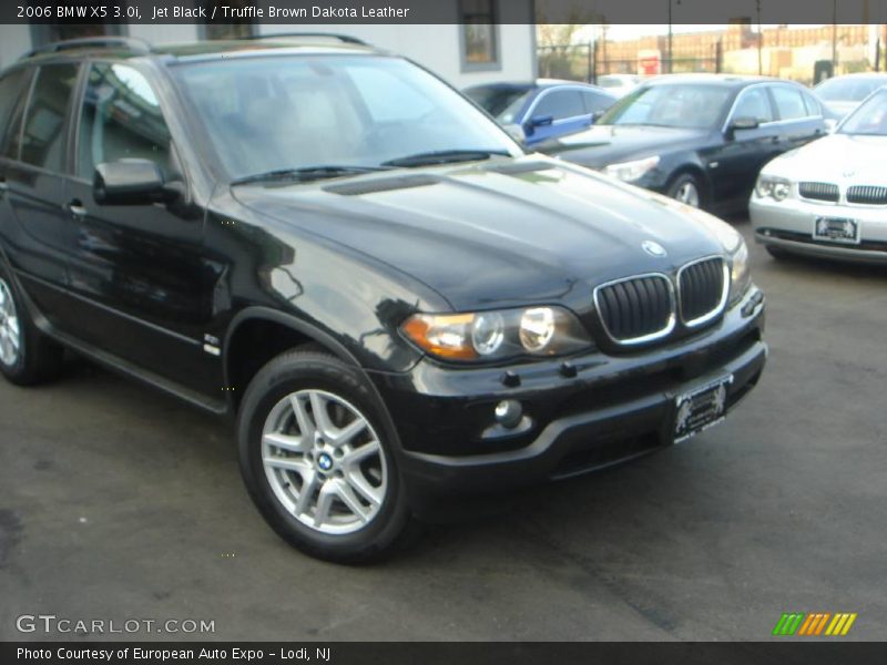 Jet Black / Truffle Brown Dakota Leather 2006 BMW X5 3.0i