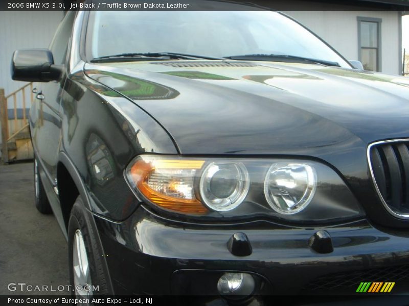 Jet Black / Truffle Brown Dakota Leather 2006 BMW X5 3.0i