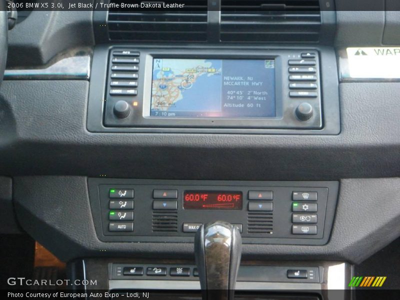 Jet Black / Truffle Brown Dakota Leather 2006 BMW X5 3.0i