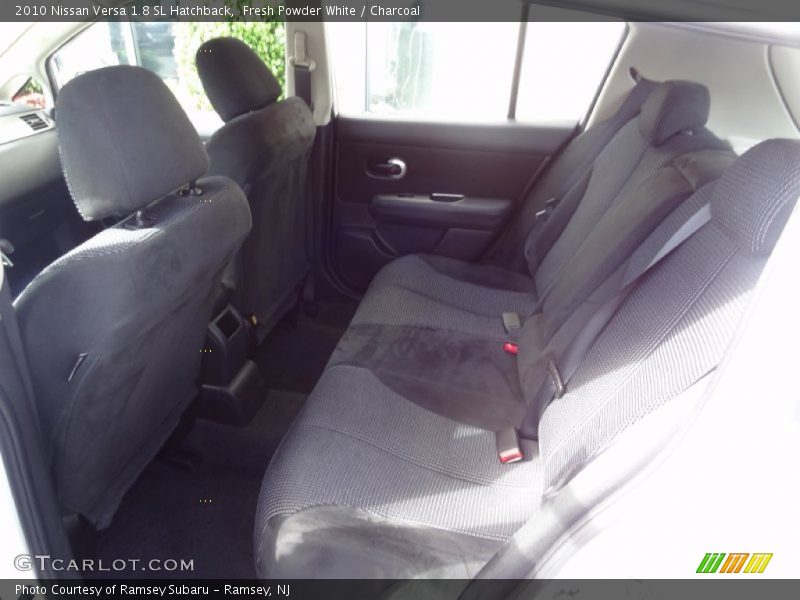 Fresh Powder White / Charcoal 2010 Nissan Versa 1.8 SL Hatchback