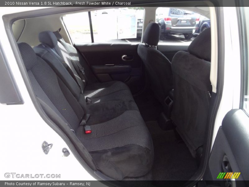 Fresh Powder White / Charcoal 2010 Nissan Versa 1.8 SL Hatchback