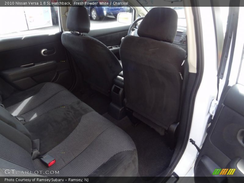 Fresh Powder White / Charcoal 2010 Nissan Versa 1.8 SL Hatchback