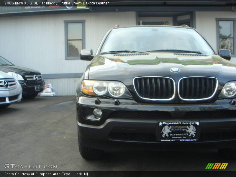 Jet Black / Truffle Brown Dakota Leather 2006 BMW X5 3.0i