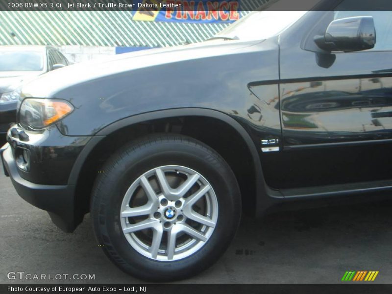 Jet Black / Truffle Brown Dakota Leather 2006 BMW X5 3.0i