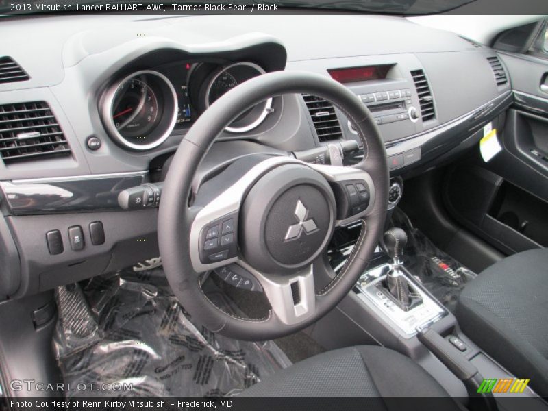 Dashboard of 2013 Lancer RALLIART AWC