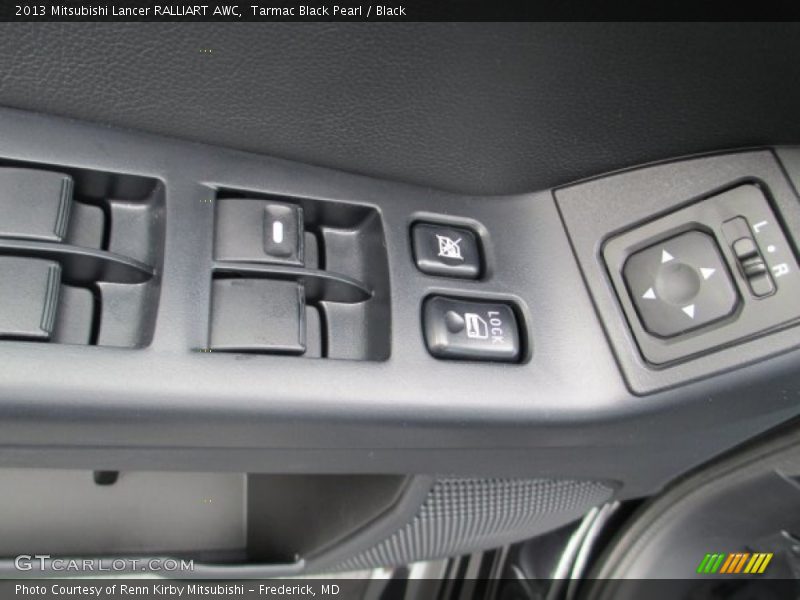 Tarmac Black Pearl / Black 2013 Mitsubishi Lancer RALLIART AWC