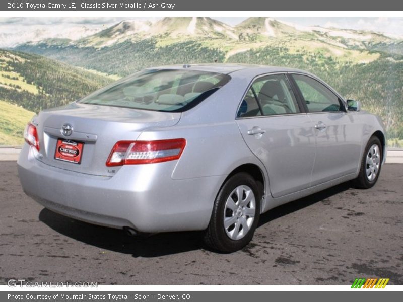 Classic Silver Metallic / Ash Gray 2010 Toyota Camry LE