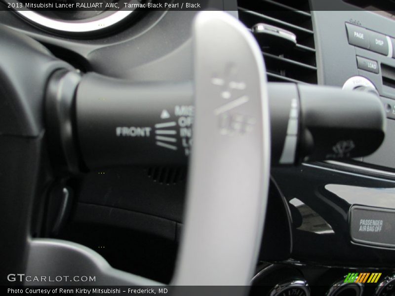 Controls of 2013 Lancer RALLIART AWC