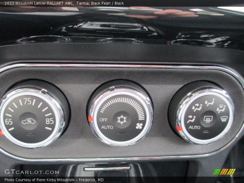 Controls of 2013 Lancer RALLIART AWC