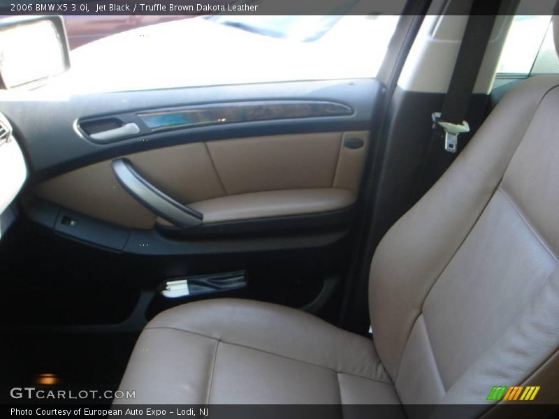 Jet Black / Truffle Brown Dakota Leather 2006 BMW X5 3.0i