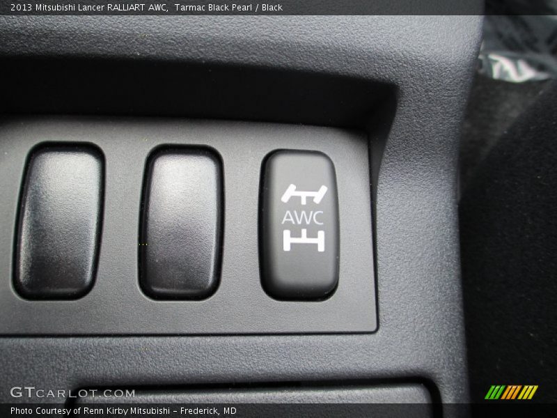 Controls of 2013 Lancer RALLIART AWC