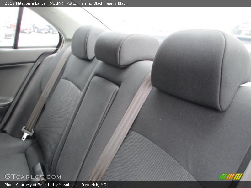 Tarmac Black Pearl / Black 2013 Mitsubishi Lancer RALLIART AWC