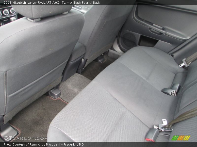 Tarmac Black Pearl / Black 2013 Mitsubishi Lancer RALLIART AWC