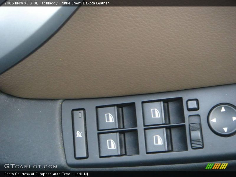 Jet Black / Truffle Brown Dakota Leather 2006 BMW X5 3.0i