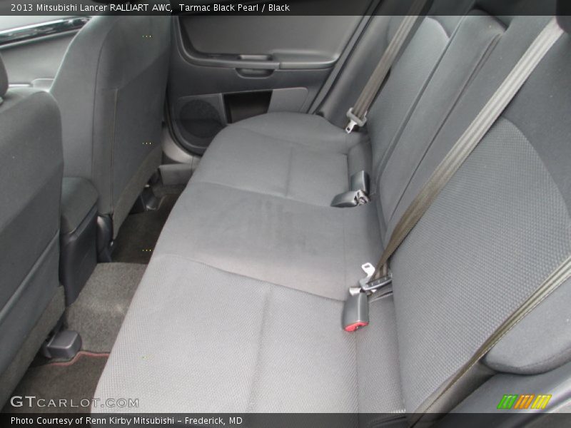 Tarmac Black Pearl / Black 2013 Mitsubishi Lancer RALLIART AWC