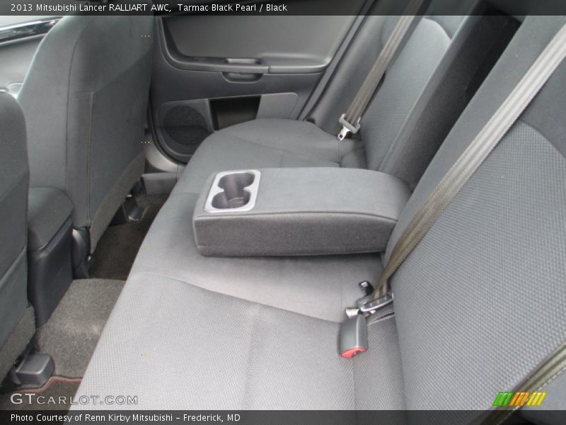 Tarmac Black Pearl / Black 2013 Mitsubishi Lancer RALLIART AWC