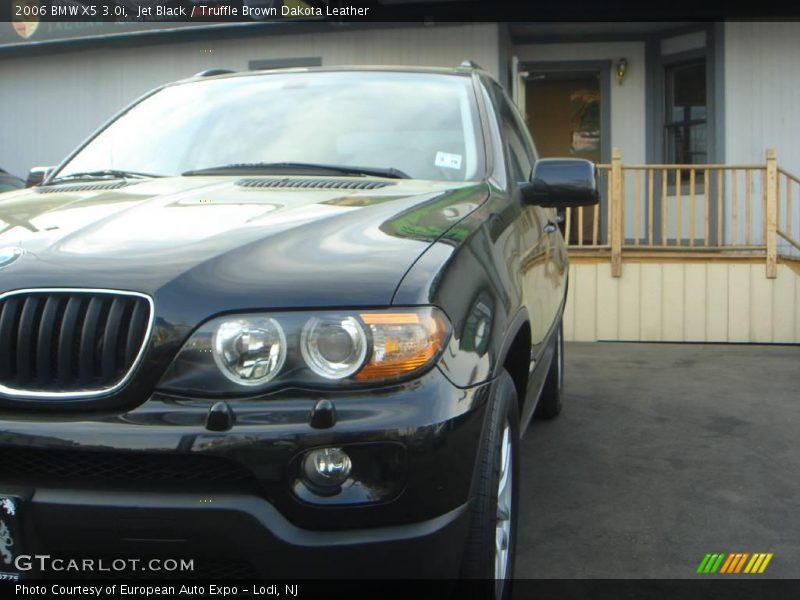 Jet Black / Truffle Brown Dakota Leather 2006 BMW X5 3.0i