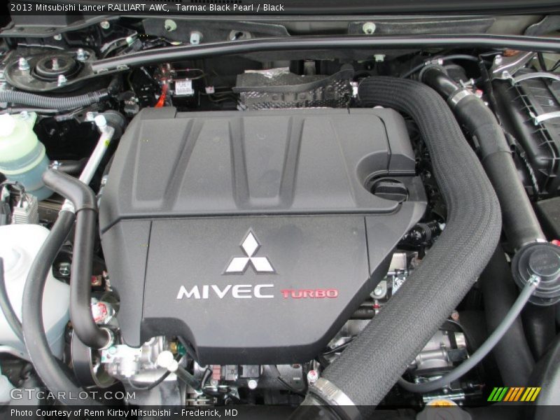  2013 Lancer RALLIART AWC Engine - 2.0 Liter Turbocharged DOHC 16-Valve MIVEC 4 Cylinder