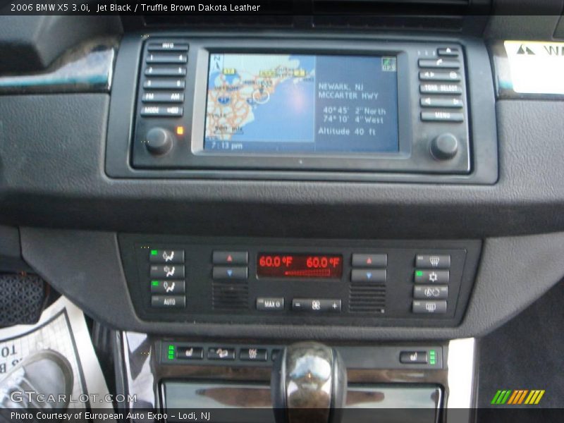 Jet Black / Truffle Brown Dakota Leather 2006 BMW X5 3.0i