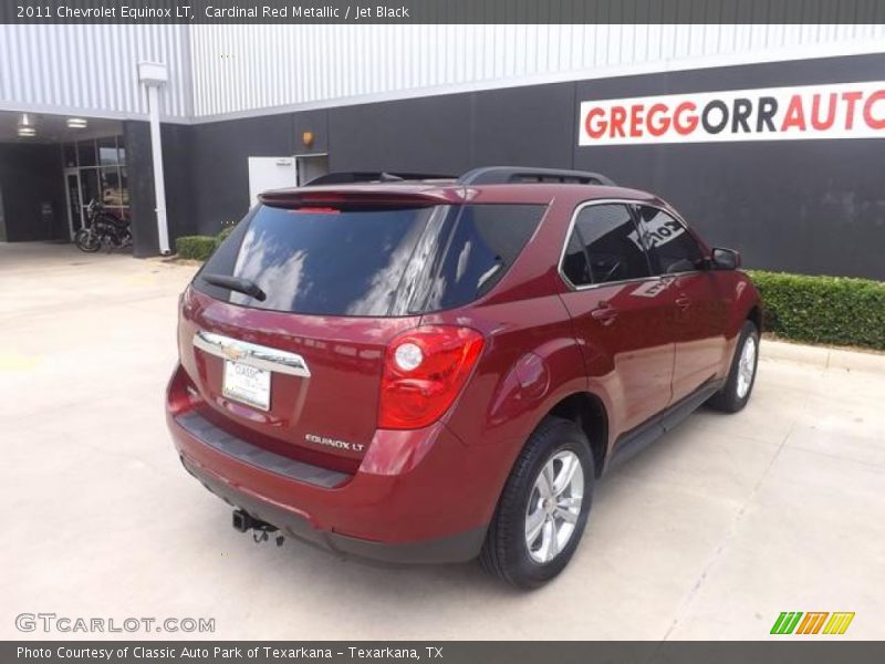 Cardinal Red Metallic / Jet Black 2011 Chevrolet Equinox LT