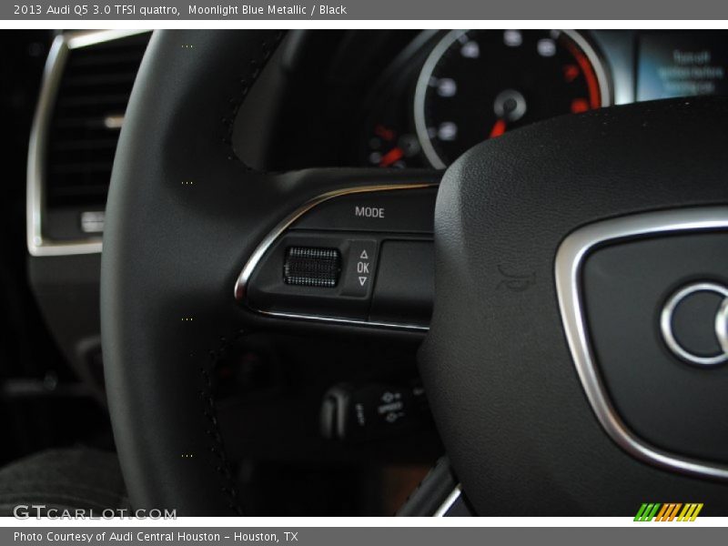 Moonlight Blue Metallic / Black 2013 Audi Q5 3.0 TFSI quattro