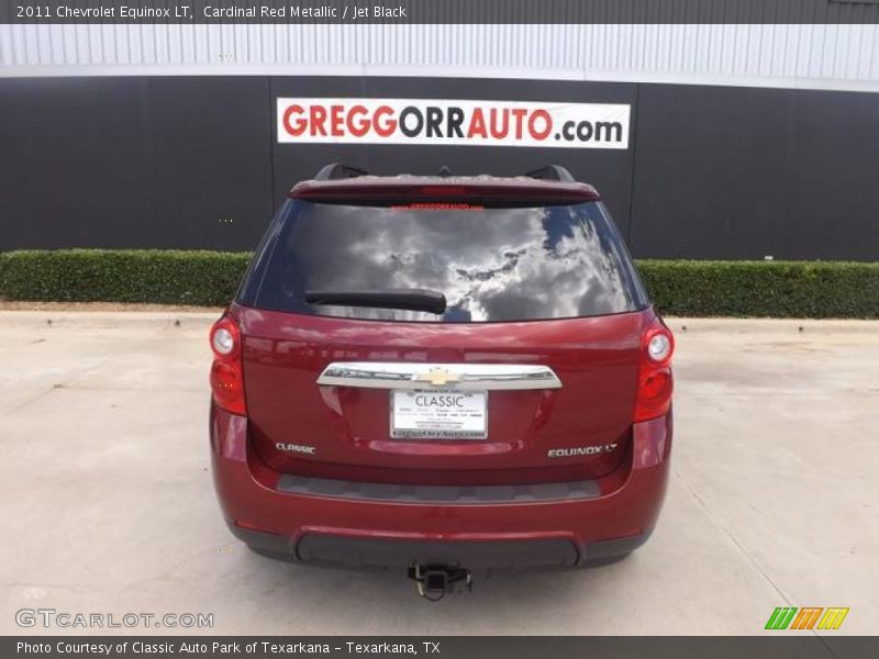 Cardinal Red Metallic / Jet Black 2011 Chevrolet Equinox LT