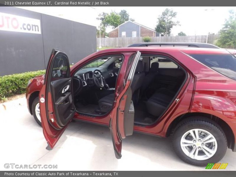 Cardinal Red Metallic / Jet Black 2011 Chevrolet Equinox LT