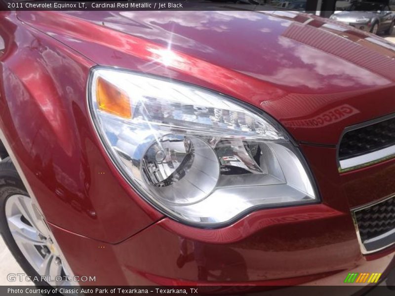 Cardinal Red Metallic / Jet Black 2011 Chevrolet Equinox LT