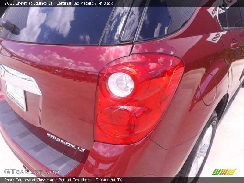 Cardinal Red Metallic / Jet Black 2011 Chevrolet Equinox LT