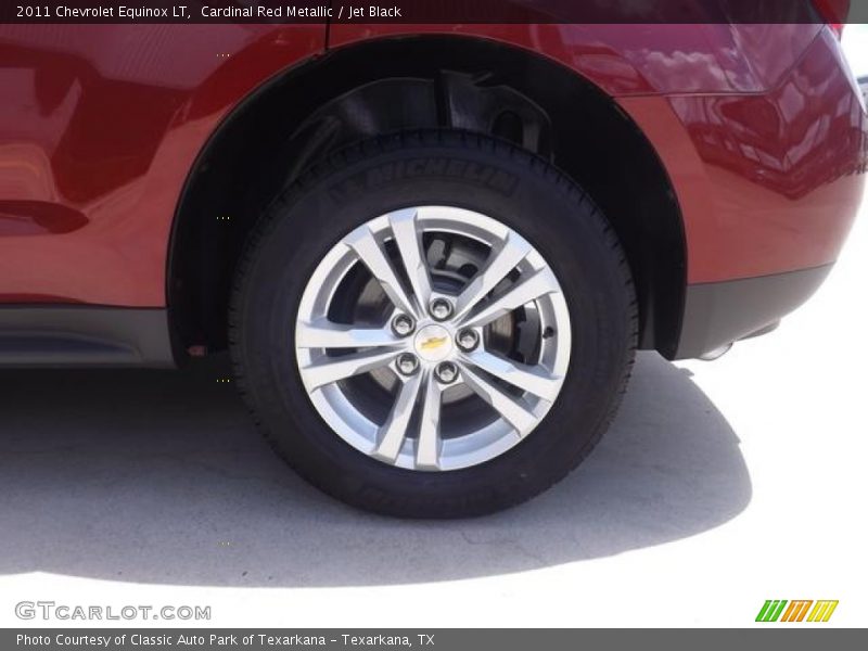 Cardinal Red Metallic / Jet Black 2011 Chevrolet Equinox LT