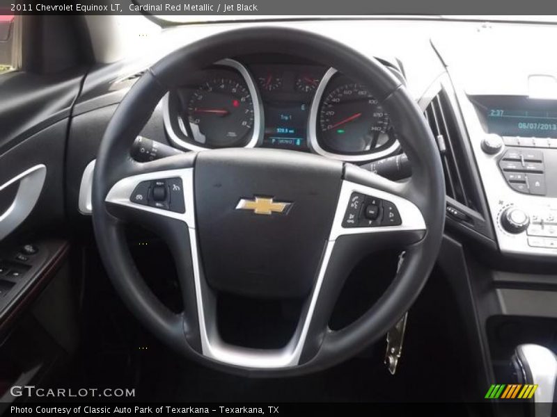 Cardinal Red Metallic / Jet Black 2011 Chevrolet Equinox LT