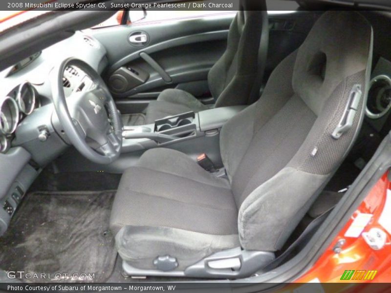 Sunset Orange Pearlescent / Dark Charcoal 2008 Mitsubishi Eclipse Spyder GS