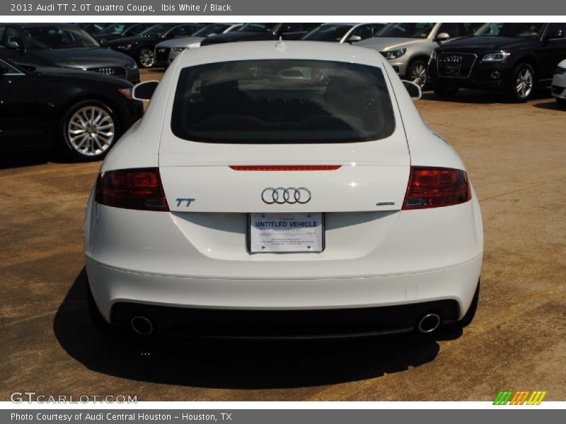 Ibis White / Black 2013 Audi TT 2.0T quattro Coupe