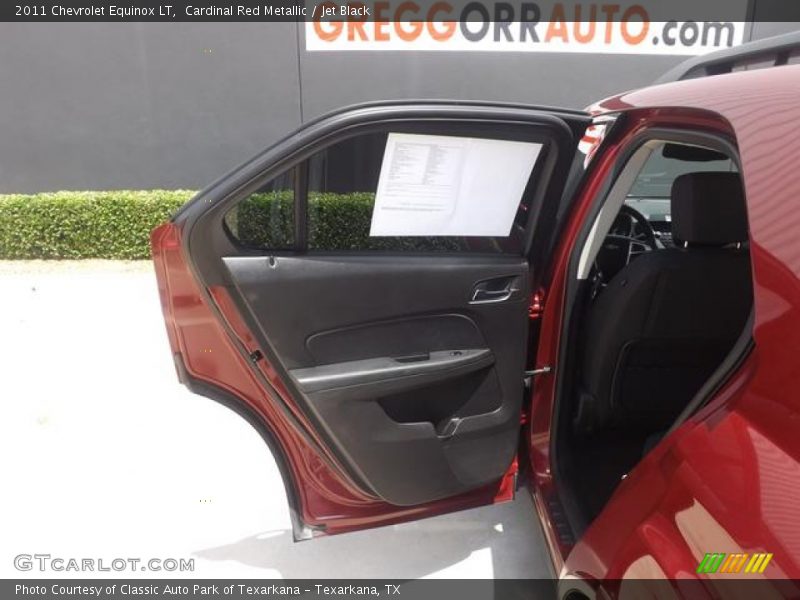 Cardinal Red Metallic / Jet Black 2011 Chevrolet Equinox LT