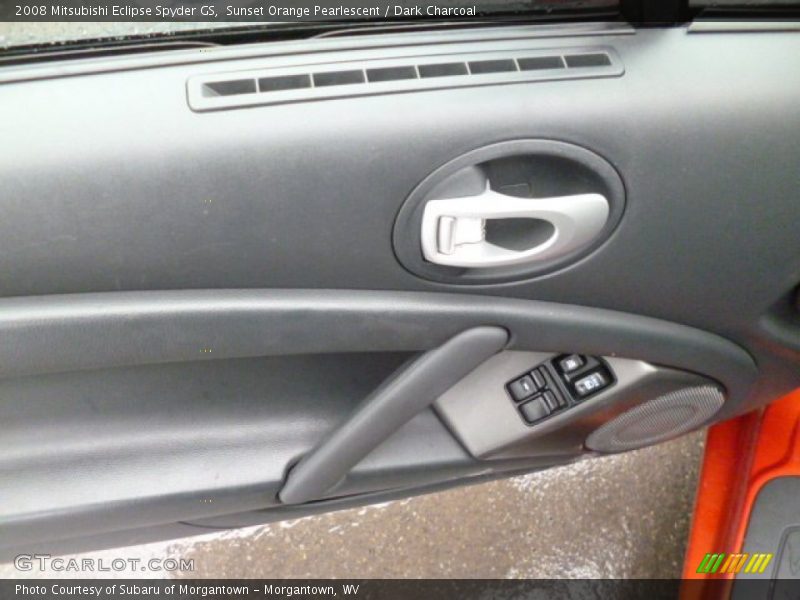 Sunset Orange Pearlescent / Dark Charcoal 2008 Mitsubishi Eclipse Spyder GS