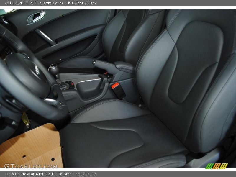 Front Seat of 2013 TT 2.0T quattro Coupe