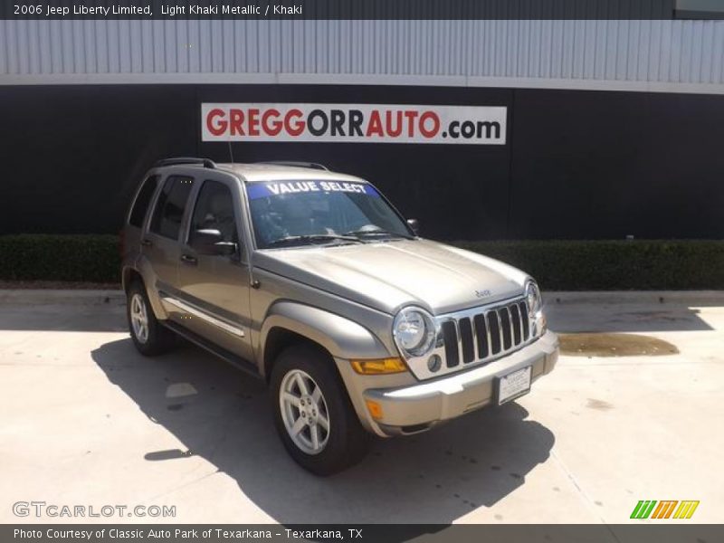 Light Khaki Metallic / Khaki 2006 Jeep Liberty Limited
