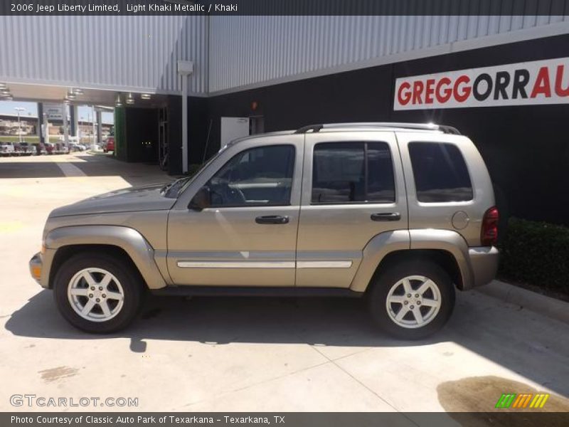 Light Khaki Metallic / Khaki 2006 Jeep Liberty Limited