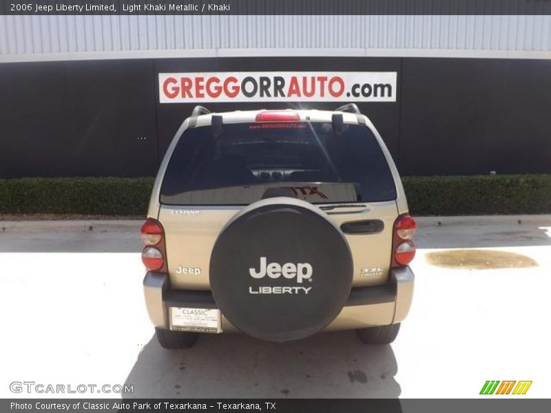 Light Khaki Metallic / Khaki 2006 Jeep Liberty Limited