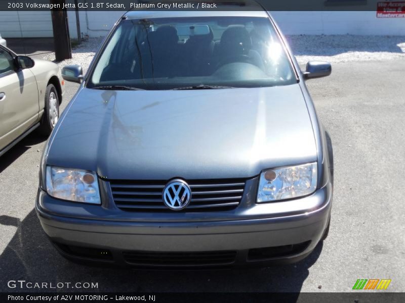 Platinum Grey Metallic / Black 2003 Volkswagen Jetta GLS 1.8T Sedan