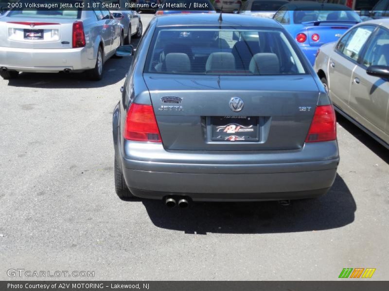 Platinum Grey Metallic / Black 2003 Volkswagen Jetta GLS 1.8T Sedan