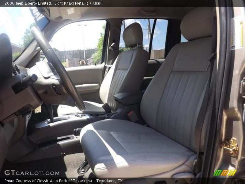 Light Khaki Metallic / Khaki 2006 Jeep Liberty Limited